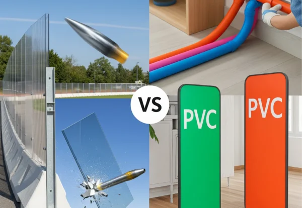 البولي كربونيت و PVC