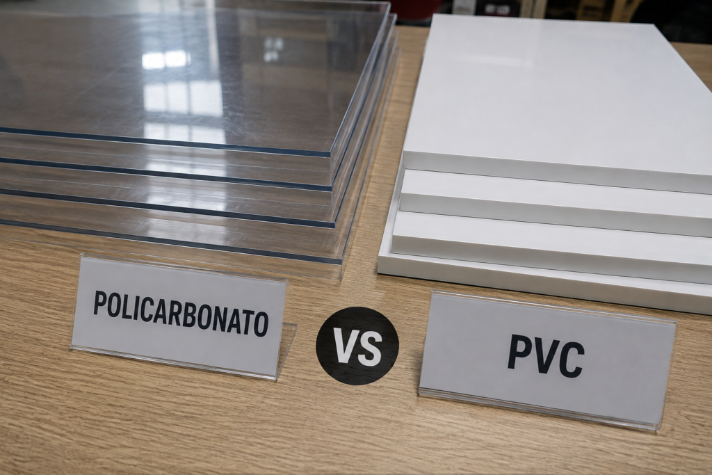 Policarbonato vs PVC