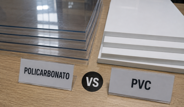 Policarbonato vs PVC