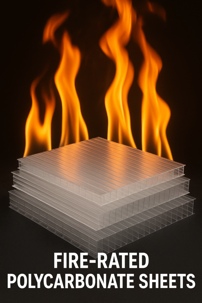 افضل انواع ألواح بلاستيك مقاوم للحريق