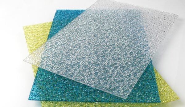 Embossed polycarbonate sheets — textured panels by G-Crystal Embossed polycarbonate sheets — textured panels by G-Crystal